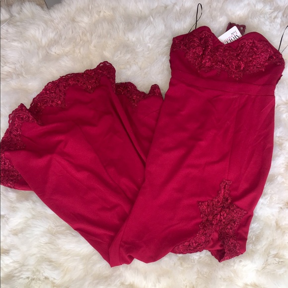 Red Hello Molly Dress - Picture 2 of 7